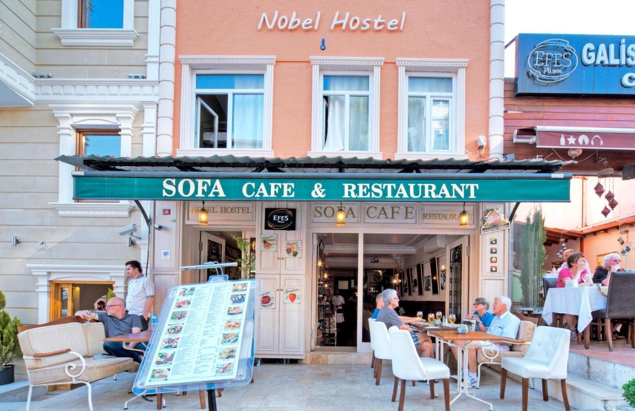 Nobel Hostel Istanboel Buitenkant foto